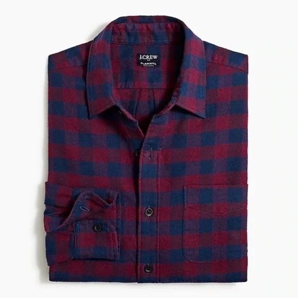 J Crew Flannel slim size men’s XXL - Picture 1 of 5